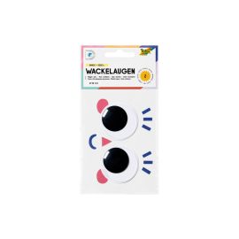 Folia Wackelaugen, Ø 50 mm, 2 Stück - FRI-GX47-002ZWE