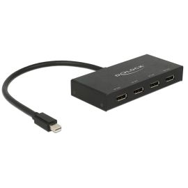 Delock 4-Port Signalsplitter & Extender Mini-DP – DP - FRI-GX47-001ZHC