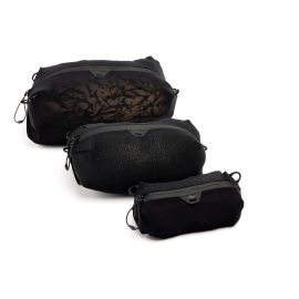 Peak Design Ultraleicht-Mesh-Packwürfel-Bündel Schwarz - FRI-GX47-003JBM
