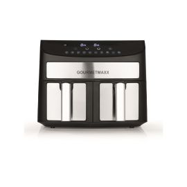 GOURMETmaxx Heissluft-Fritteuse Digital 7l Schwarz/Silber - FRI-GX47-0073Y7