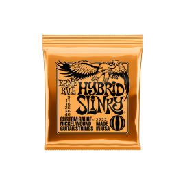 Ernie Ball Gitarrensaiten 2222 Slinky Nickel – Hybrid 09-46 - FRI-GX47-000CZZ