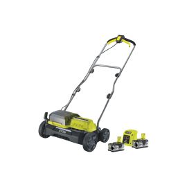 RYOBI Akku-Vertikutierer Kit RY18SFX35A-240 + 2x 4,0 Ah - FRI-GX47-0050D6