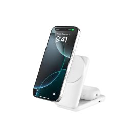 Belkin Wireless Charger UltraCharge 2in1 eckig, Weiss - FRI-GX47-00172K