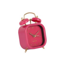 KARLSSON Klassischer Wecker Metallic Glam square Dark pink - FRI-GX47-002RVM