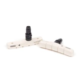 Elvedes Bremsschuhe V-Brake 72 x 10 mm, Weiss - FRI-GX47-0023AT