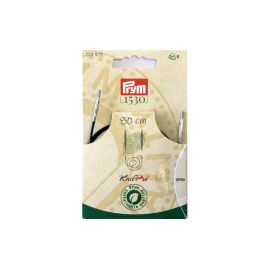 Prym 1530 Seil und Zubehör für Rundstricknadeln, 80 cm - FRI-GX47-0000QD