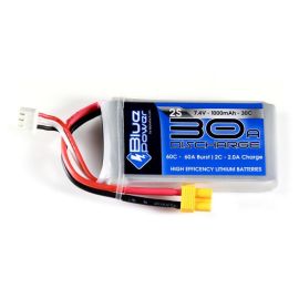 EP RC-Akku LiPo 1000 mAh 7.4 V 30C BluePower - FRI-GX47-005CMG