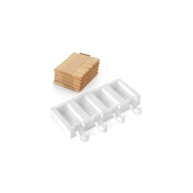 Silikomart Glaceform Silikonform für Eis – Mini Tango Weiss - FRI-GX47-006T57