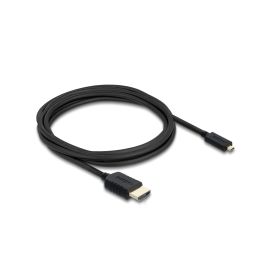 Delock HDMI Kabel Koaxial, High Speed, HDMI Stecker zu Micro (81692) - FRI-GX47-0077TS