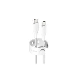 emPower by PanzerGlass USB 2.0-Kabel Racing 240 W Silber Weiss USB-C - USB-C 2 m - FRI-GX47-004FQX