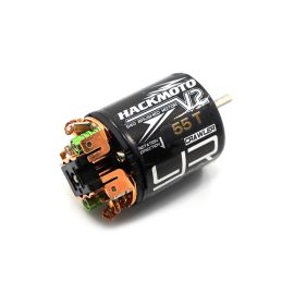 Yeah Racing Brushed Motor Hackmoto V2 540 55T - FRI-GX47-004TBC