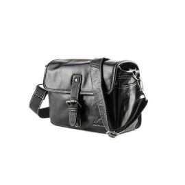 Alpenleder Kamera-Tasche Presse Schwarz - FRI-GX47-002R41
