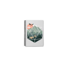 Glass Staff Notizbuch Scenic d20 Mehrfarbig - FRI-GX47-002SKF