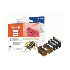 Peach Tintenset für Epson T27 C, M, Y, 2x BK - FRI-GX47-002RTQ