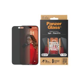 Panzerglass Displayschutz Ultra Wide Fit Privacy iPhone 15 Pro - FRI-GX47-000DNS