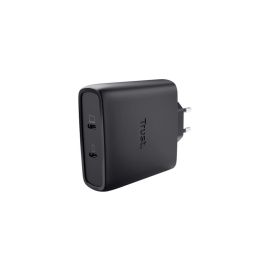 Trust Maxo USB-C-GaN-Ladegerät 100 W mit 2 Anschlüssen Schwarz - FRI-GX47-005CZ9