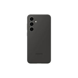 Samsung Back Cover Silicone Case Galaxy S24 FE Schwarz - FRI-GX47-0010FC