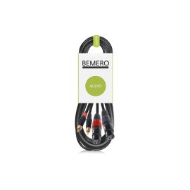 Bemero Audio-Verbindungskabel BAC2544-300BK Schwarz - FRI-GX47-0015AM