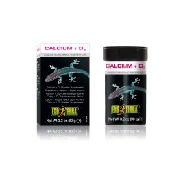 Exo Terra Zusatzpräparat Calcium +D3, 90 g - FRI-GX47-0067N5