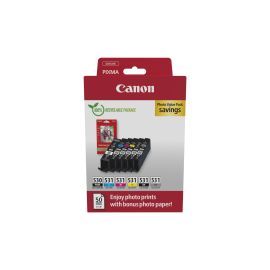 Canon PG-530/CLI-531/PP-201 MP schwarz/gelb/cyan/grau - FRI-GX47-005X5G