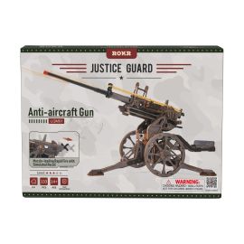 ROKR Bausatz Antiaircraft Gun Mechanischer Holzbausatz - FRI-GX47-0046PH