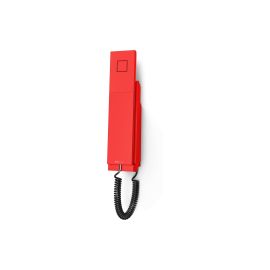 snom Tischtelefon E303A Analoges Notfalltelefon Rot - FRI-GX47-004DF7