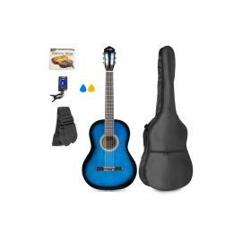 MAX Konzertgitarre SoloArt Set Blau - FRI-GX47-0005EP