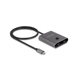 Delock Umschalter USB Type-C 2 auf 1, Bidirektional, 8K - FRI-GX47-004H51
