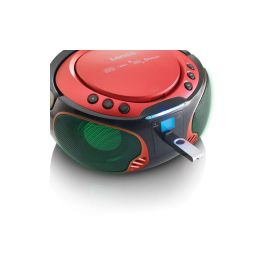 Lenco Radio/CD-Player SCD-550 Rot - FRI-GX47-002ZPC