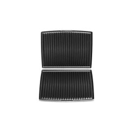 FRITEL Backplatten Grill Aluminium-Druckguss Schwarz - FRI-GX47-0072J6
