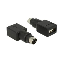 Delock USB-Adapter PS/2 Stecker - USB-A Buchse - FRI-GX47-004CYB