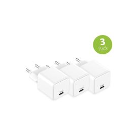 LMP USB-Wandladegerät USB-C 20 W 3 Stück - FRI-GX47-000FA1