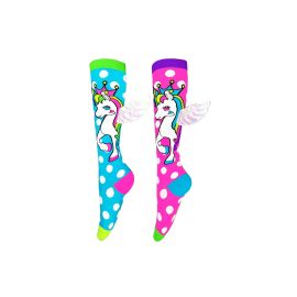 Waldmeier Socken Flying Unicorn Mehrfarbig - FRI-GX47-0041XR