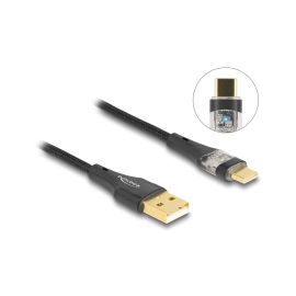 Delock USB 2.0-Kabel Schnelladefunktion 60W USB-A - USB-C 2 m - FRI-GX47-003MR8
