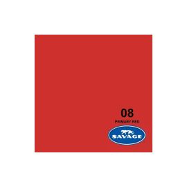 Savage Hintergrund Papier 1.35 x 11 m Primary Red - FRI-GX47-004WNM