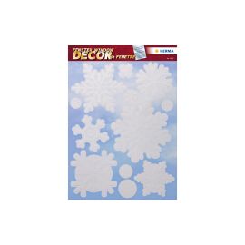 Herma Stickers Weihnachtssticker Schneeflocke 1 Blatt / 12 Sticker - FRI-GX47-00018K