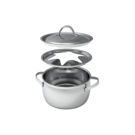 Kisag Fondue-Topf Verbier Silber - FRI-GX47-000WEQ