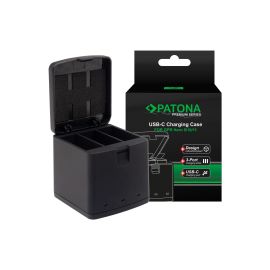 Patona Ladegerät Premium Tripple-Charger - FRI-GX47-003ZFB