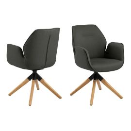 AC Design Stuhl Aura Dunkelgrau - FRI-GX47-001RQX