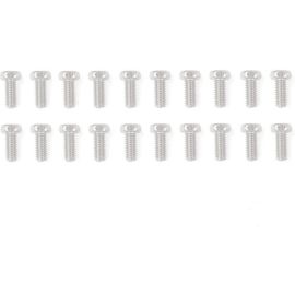 RC4WD Scale Hex Head Bolts M2.5 x 6 mm Silber - FRI-GX47-0069CB