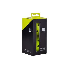 Wilson Pickleball Bälle Tru 32 2er-Pack, Gelb - FRI-GX47-00252Z