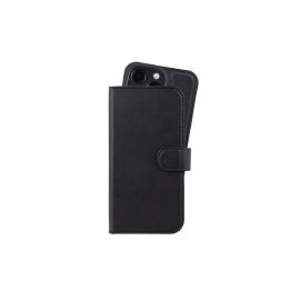 Holdit Book Cover Mag iPhone 16 Pro Schwarz - FRI-GX47-004GRJ