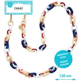 ZANAÉ Phone Necklace Larimar - FRI-HN64-000HA1