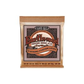 Ernie Ball Gitarrensaiten 2152 Earthwood PB – Custom Light 10-48 - FRI-GX47-005DTR