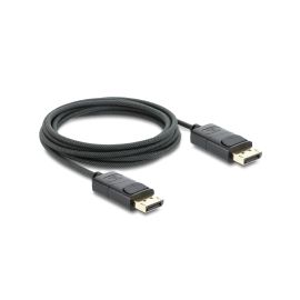 Delock Koaxiales DisplayPort Kabel 8K, 60 Hz, Geflechtmantel, 2 m - FRI-GX47-0076N5
