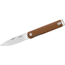 Herbertz Taschenmesser Liner Lock G10 braun, stahlfarbige Klinge - FRI-GX47-002S2C