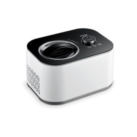Trisa Glacemaschine La Cremeria Plus 1 l, Schwarz/Weiss - FRI-GX47-005DFD