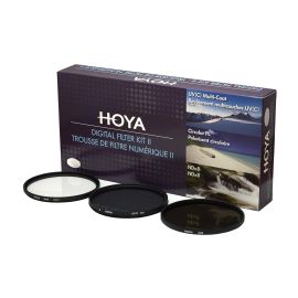 Hoya Set Digital Filter Kit II (UV, CIR-PL & ND8) – 37 mm - FRI-GX47-005VVW