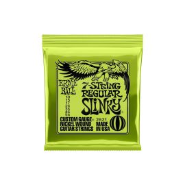 Ernie Ball Gitarrensaiten 2621 7-String Regular Slinky – 10-56 - FRI-GX47-003NWG