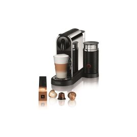 De'Longhi Kaffeemaschine Nespresso CitiZ Platinum&Milk EN330.M Silber - FRI-GX47-001QK0